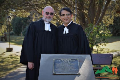 Pastores alemanes participaron del 40 aniversario en diciembre de 2018, y aprovecharon para inaugurar una placa conmemorativa.