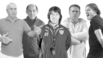 Pastoriza, Bochini, Garnero, Santoro y Milito, ídolos y entrenadores del Rojo