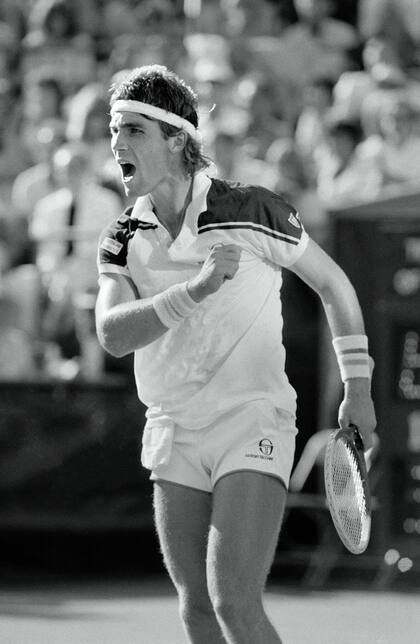 Pat Cash, un australiano que daba espectáculo: se iba en casi todas las pelotas a la red