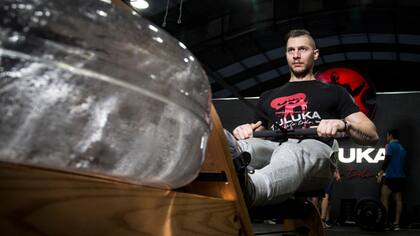 Pat Von Borowski descubrió en el remo un aliado para aumentar su capacidad física general