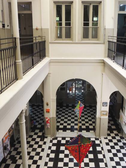 Patio de la escuela museo Urquiza