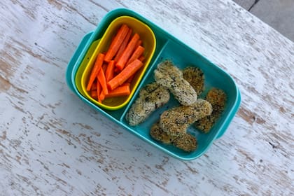 Patitas de pollo y espinaca