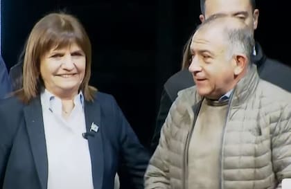 Patricia Bullrich y Luis Juez