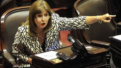 Patricia Bullrich, cuando era diputada