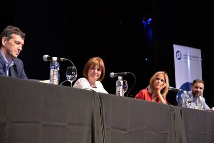 Patricia Bullrich, durante la presentación de su libro