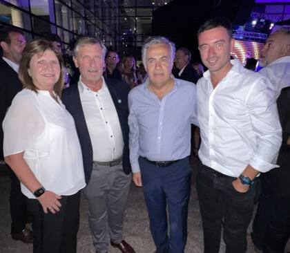 Patricia Bullrich, Elbio Laucirica, Alfredo Cornejo y Rodrigo de Loredo