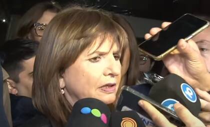 La precandidata a jefe de Gobierno porteño en Juntos por el Cambio, Patricia Bullrich