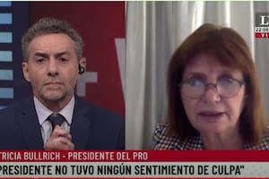 Patricia Bullrich: “Es terrible que el Presidente le eche la culpa a su mujer”