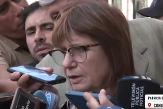 Patricia Bullrich confirmó que iniciaron un sumario a uno de los agentes de la PFA que agredió periodistas