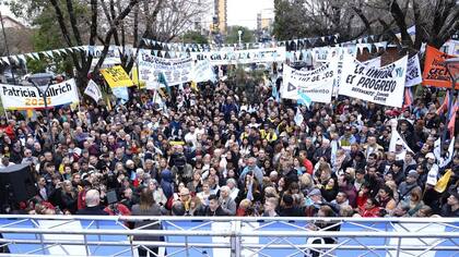 Patricia Bullrich encabezó un acto por el 9 de julio