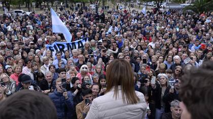 Patricia Bullrich estuvo de campaña en Santa Fe y Córdoba