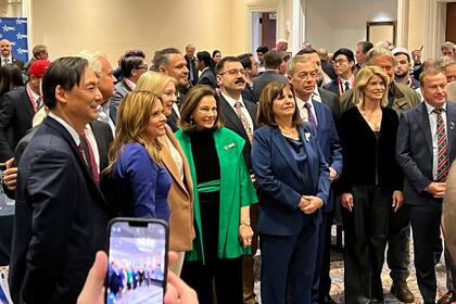 Patricia Bullrich estuvo en el foro conservador CPAC, en Estados Unidos