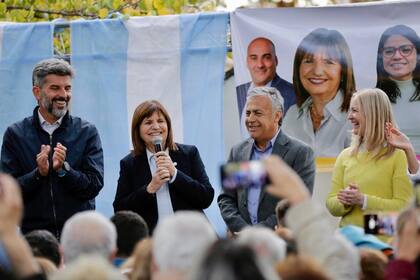Patricia Bullrich estuvo en Mendoza junto a Alfredo Cornejo y Hebe Casado