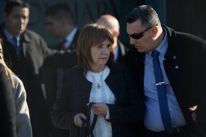 Patricia Bullrich se hizo presente en el acto de La Libertad Avanza el 26 de junio en La Plata