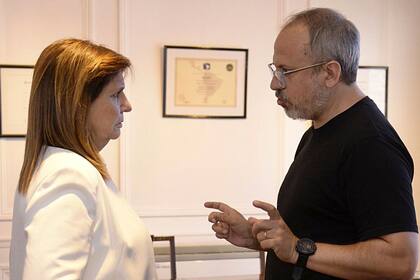 Patricia Bullrich y Diego Valenzuela, aliados en la interna de Pro