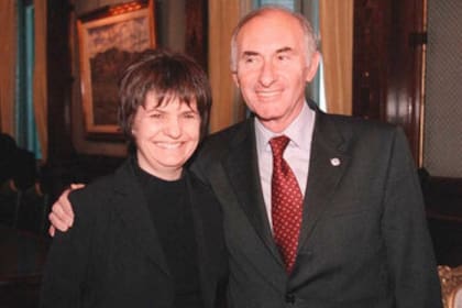 Patricia Bullrich y Fernando de la Rua