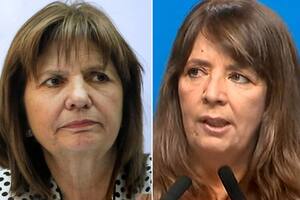 Patricia Bullrich y Gabriela Cerruti.