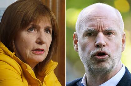 Patricia Bullrich y Horacio Rodríguez Larreta