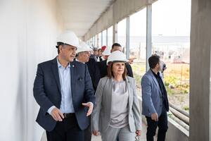 Patricia Bullrich y Jorge Macri en Marcos Paz