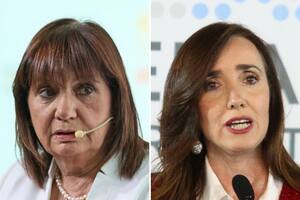 Patricia Bullrich y Victoria Villarruel