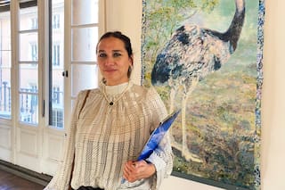 Arte argentino contemporáneo en un antiguo palacio de Roma