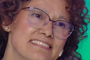 Patricia, la mujer que descolocó al conductor por su respuesta (Foto: captura TV)