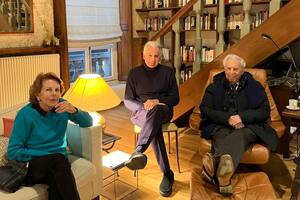 Mario Vargas Llosa y Patricia Llosa se reencuentran con sus hijos en la ciudad en la que comenzó su historia de amor