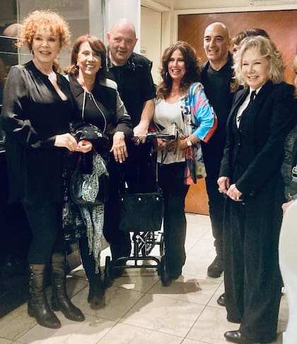 Patricia Palmer, Luisa Kuliok, Mauricio Dayub y Patricia Etchegoyen también se acercaron a ver esta función especial de García Satur