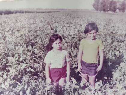 Patricia Ramos en su infancia