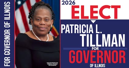 Patricia Tillman se presenta como una "ciudadana de Illinois de toda la vida" con profundas raíces en Morgan Park, un barrio de Chicago