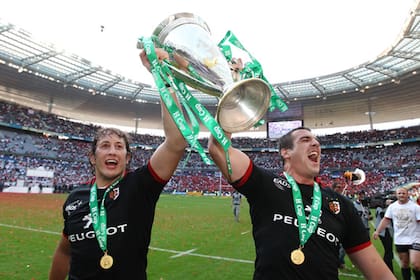 Albacete, cuando ganó la Copa de Europa en 2010 con Stade Toulousian