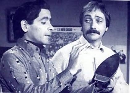 Patricio Contreras y Luis Brandoni, en una escena de Buscavidas