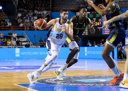 Patricio Garino fue determinante en el último cuarto para el triunfo de la selección argentina sobre Colombia