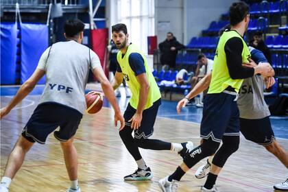 Patricio Garino regresó a la selección; el marplatense está recuperádose físicamente y volvió a trabajar en equipo después de seis meses.