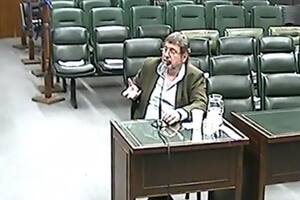 Patricio Gerbi, titular de Coarco, fue interrumpido incesantemente por los abogados de los acusados