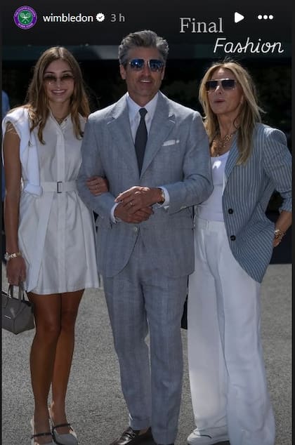 Patrick Dempsey presente en la final de Wimbledon