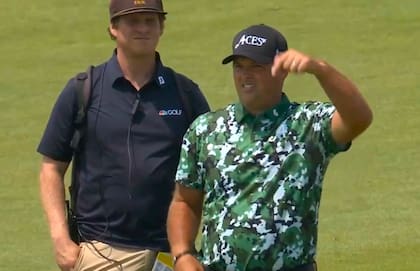 Patrick Reed sigue con las preguntas: "¿Entró?"