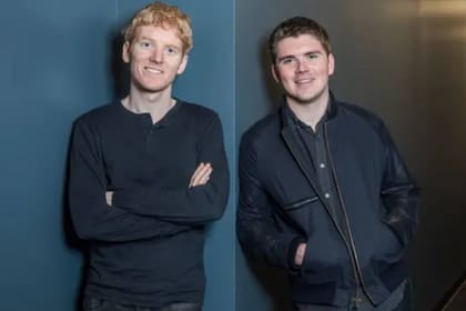 Patrick y John Collinson elaboraron un discurso cuando eran adolescentes para convencer a su padre de que contratara un servicio de Internet satelital