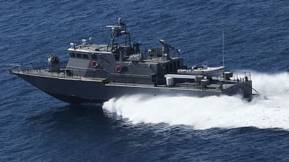 La patrulla clase Shaldag, dotada de dos cañones y dos ametralladoras calibre 50