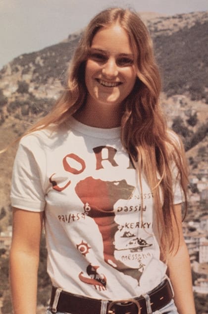 Patty Hearst a los 18, en 1972