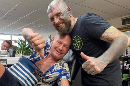 Paul Gascoigne explicó que su nueva adicción a los tatuajes lo mantiene alejado del alcohol