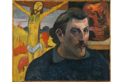 El pintor Paul Gauguin nació un día como este de 1848 (en imagen: autorretrato con cristo amarillo,1890-1891)