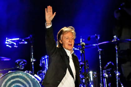 Paul McCartney en el Campo Argentino de Polo