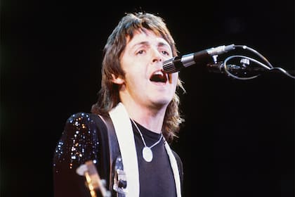 Paul McCartney en el Nassau Coliseum en Uniondale, Nueva York