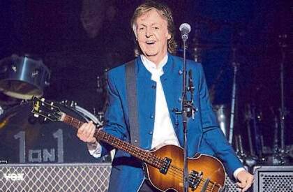 Paul McCartney, en su última gira