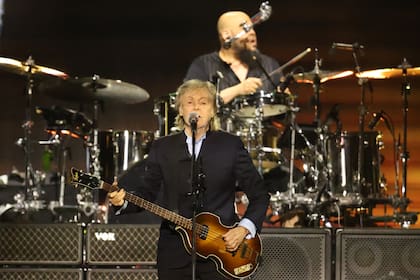 Paul McCartney, en su última actuación en la Argentina
