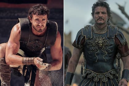 Paul Mescal y Pedro Pascal, dos de los protagonistas de Gladiador 2