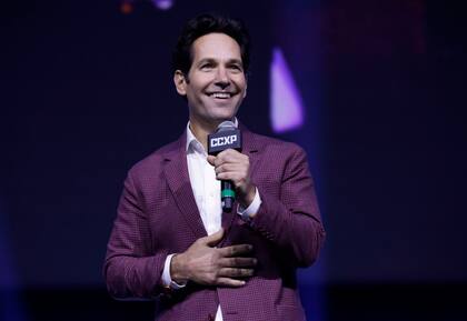 Paul Rudd dijo presente en la CCXP22 de San Pablo. (Photo by Alexandre Schneider/Getty Images for Disney)