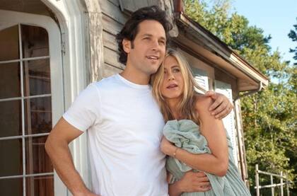 Paul Rudd y Jennifer Aniston, además de amigos, compartieron la pantalla en El objeto de mi afecto y años más tarde en Friends