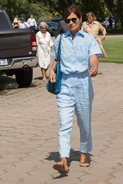 Paula Cahen d´Anvers llegó a las 13, tal como estaba previsto. Sin embargo, ya había gente desde el mediodía.